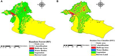 Comparison of machine and deep learning algorithms using Google Earth Engine and Python for land classifications